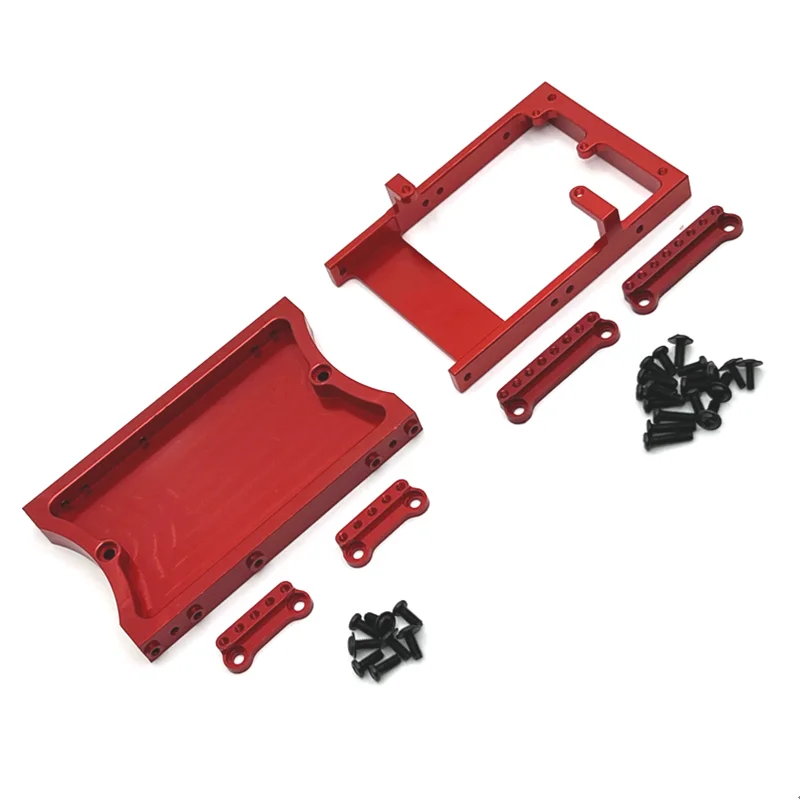 

Mang Niu D90 D91 D96 MN98 99S V1 remote control car upgrade tail beam steering gear bin shock absorber bracket