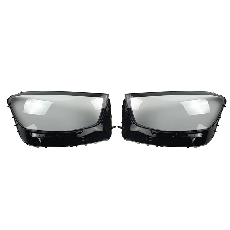 For Benz GLC W253 GLC200 GLC260 GLC300 2020 2021 Headlight Shell Lamp Shade Transparent Lens Cover Headlight Cover