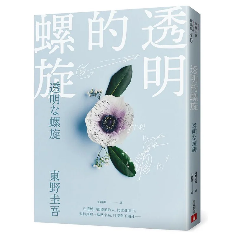 Transparent Spiral Keigo Higashino Crown 9789573339137 Book
