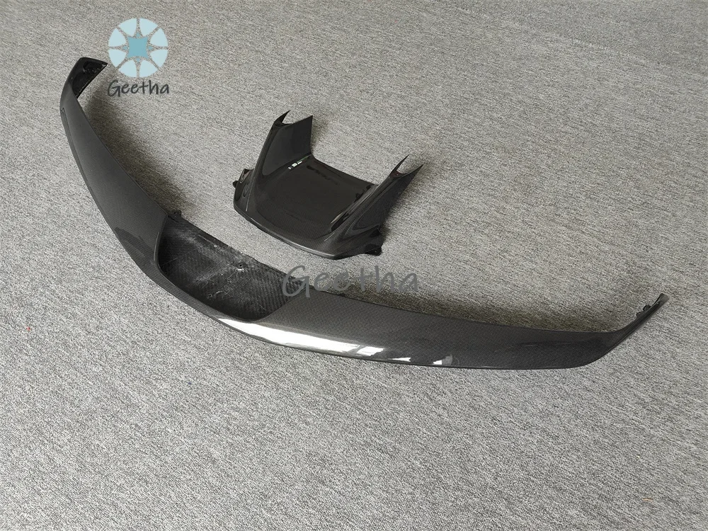 

Used for Ferrari SF90 Genuine Carbon Fiber OEM Style Front Bumper Front Lip Front Middle Lip Body Kit