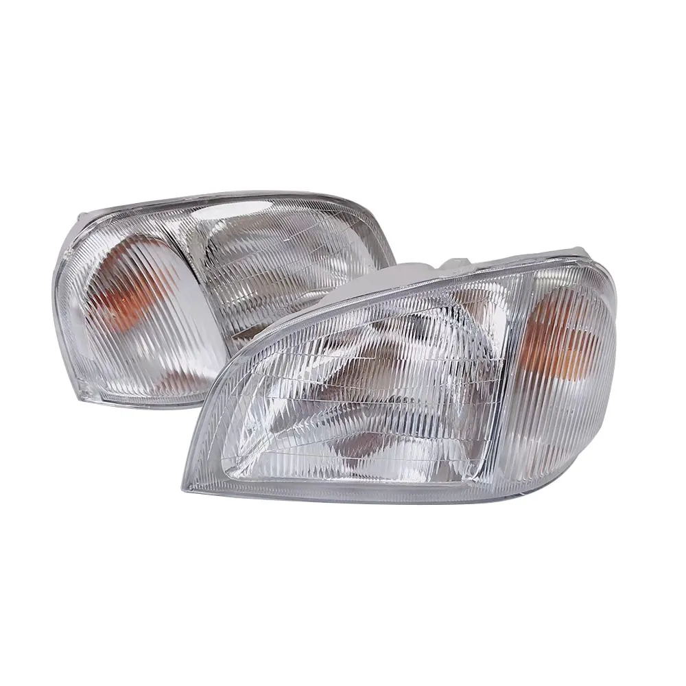 A Pair Car Front Headlights For Toyota Liteace Headlamp 1999-2004 CM70 CM75 CM80 light Corner lamp