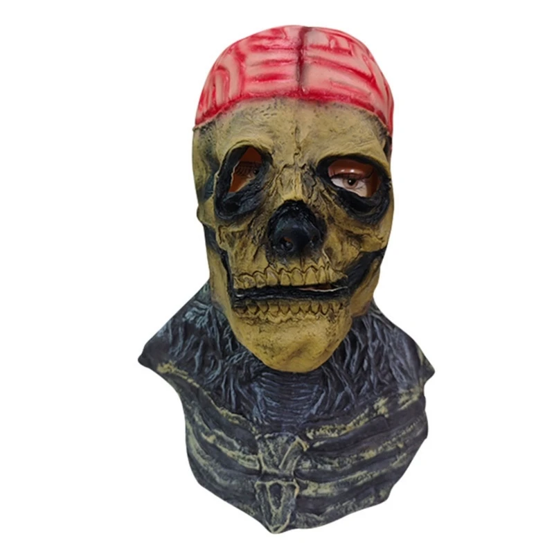 DXAE Full Coverage Horror Mask for Party Costume Use and Cosplay Looks