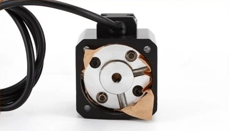 فرامل إيقاف تشغيل مغناطيسية دائمة، 24 فولت، مربعة 42 مم مناسبة لمحركات السائر، فرامل ميكانيكية منخفضة الضوضاء تعمل مغناطيسيًا