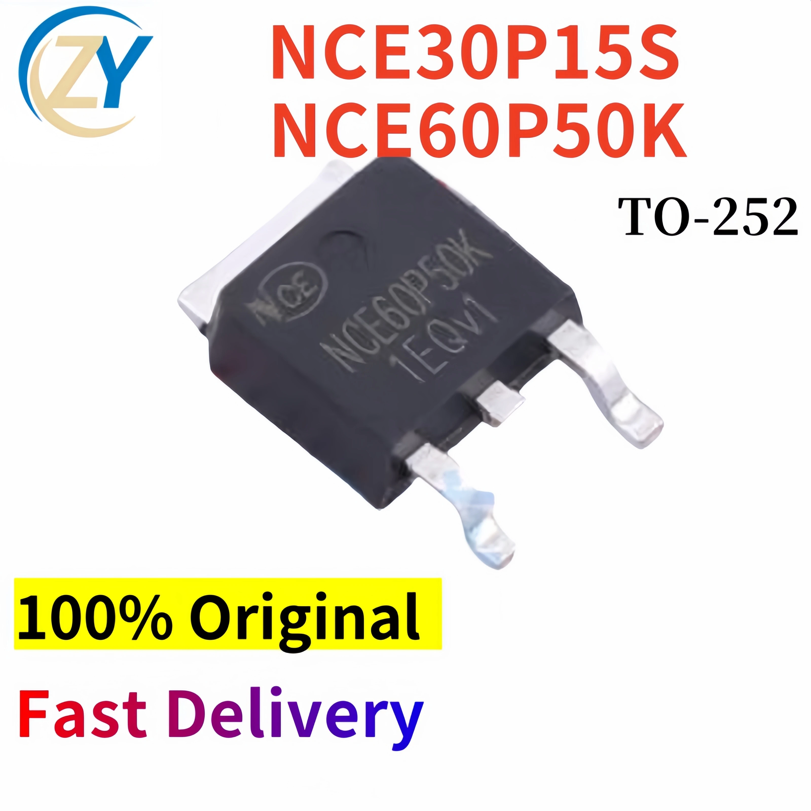 (10-50pcs) NCE30P15 NCE60P50 Mosfets NCE60P50K NCE30P15S TO-252 100% Original & In Stock