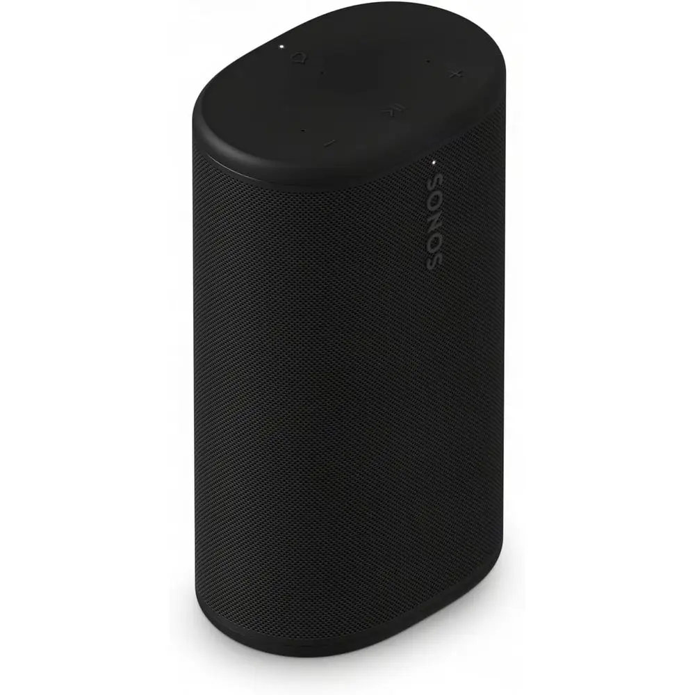 

Play - Portable Bluetooth Speaker with Wii, Alexa, 24-Hour Battery Lie, Charging Base - Black