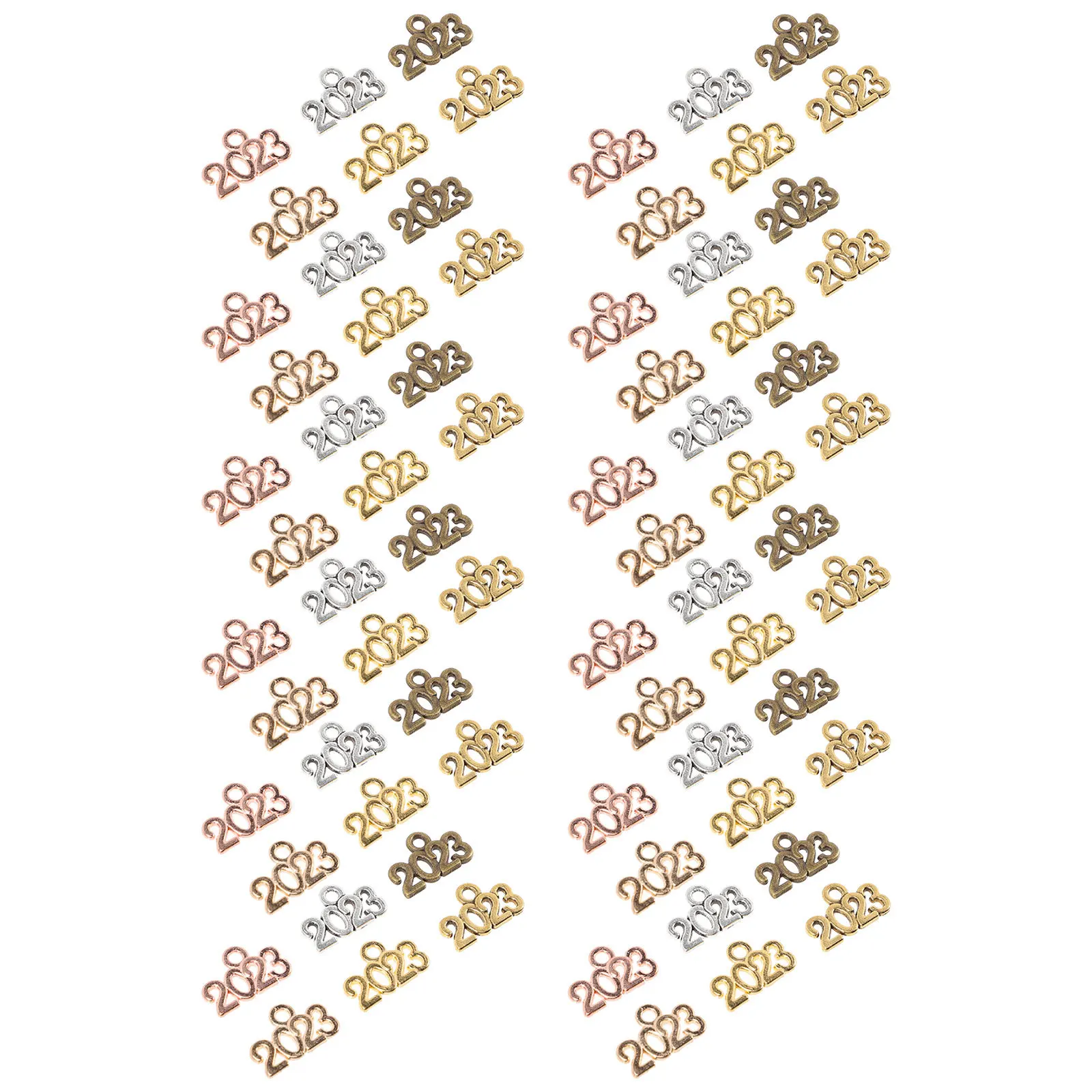 

150 Pcs Retro Jewelry Pendant Sets Pendants and Necklaces Chain Tiny Charms for Making Supplies Accessories