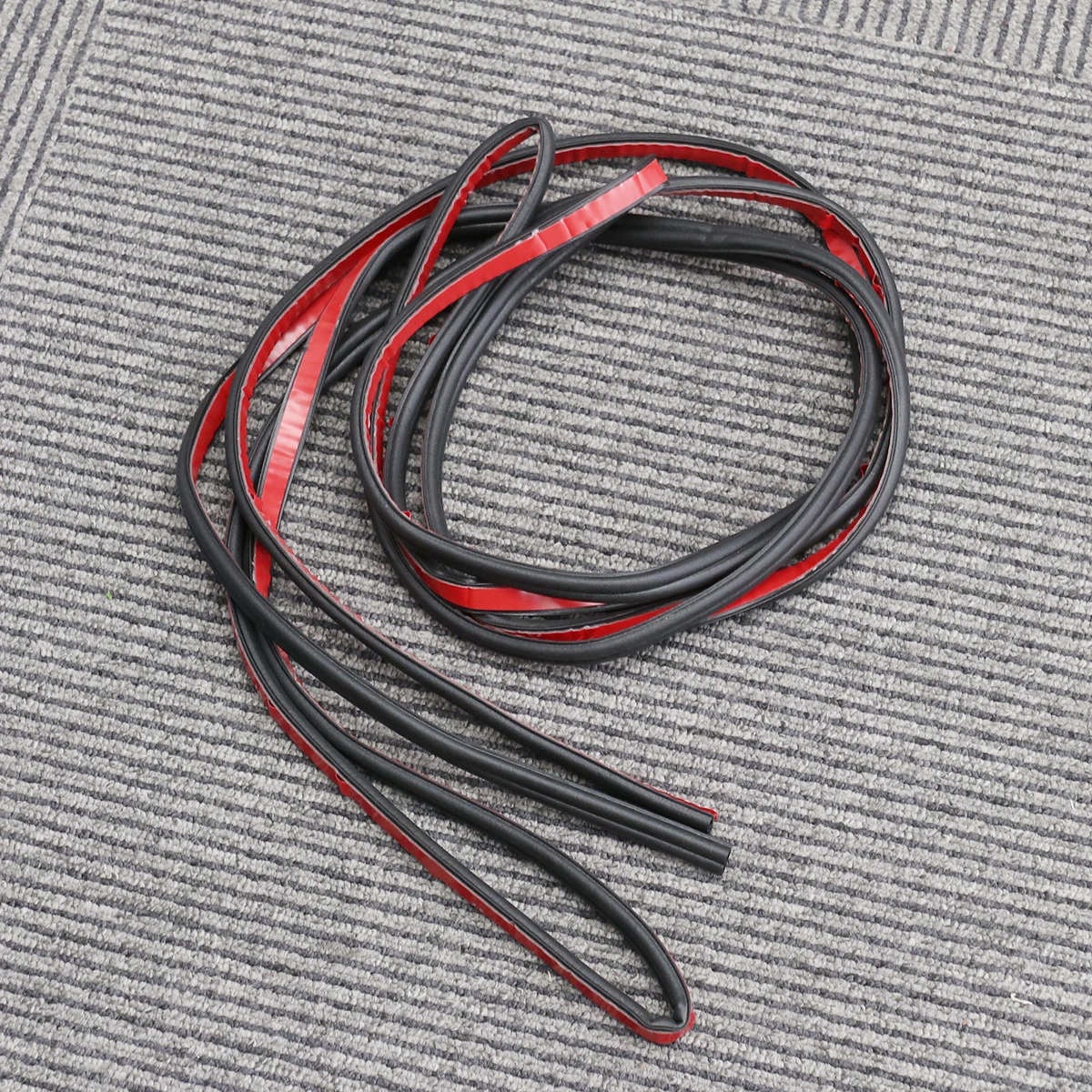 

Seal Strip Car Door Cover Auto Door Case Rubber Seal Dustproof Waterproof Sound Insulation Guards Black Easy Install