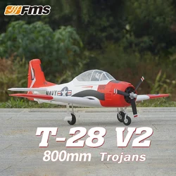 Fms 800mm T-28 V2 World War Ii Realistic Aircraft Model, Fixed Wing Remote Control Model, Outdoor Toy, Adult Rc Aircraft