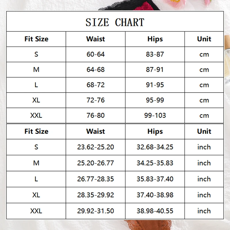 6 Stück/Set Baumwoll-Patchwork-Spitzenhöschen für Damen, einfarbig, atmungsaktiv, niedrige Taille, G-Strings, Unterwäsche, weiche, bequeme Tangas – Detail 1