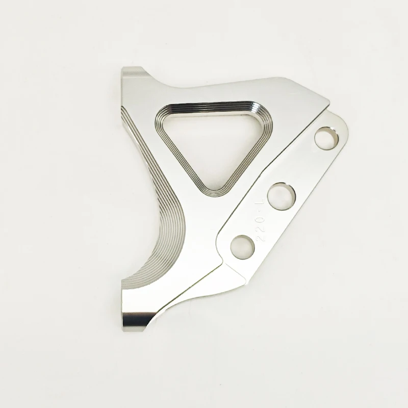 LS Adapter Bracket for Electric Scooter Modified Front Shock, 30/31/33 Core, Large Radial Caliper Adapter, Fit 220mm Disc