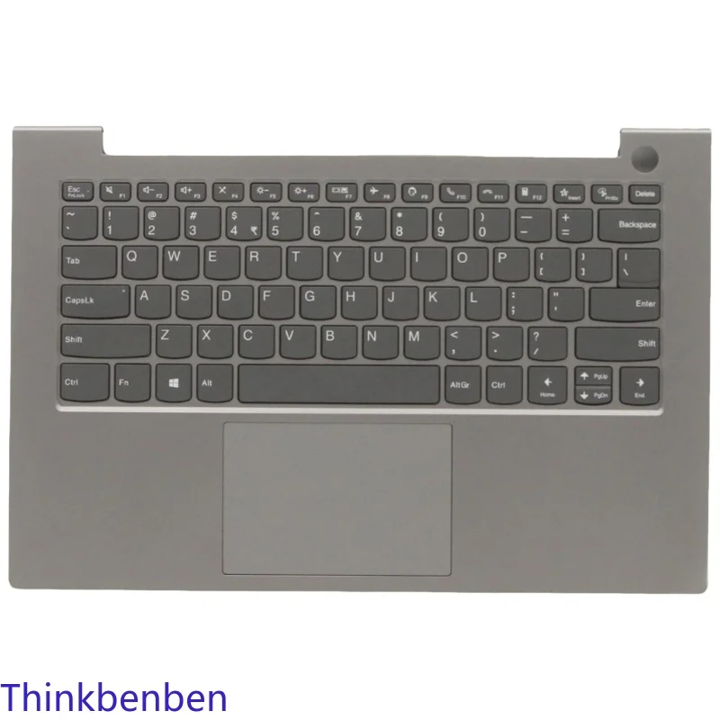 US English Mineral Gray Keyboard Upper Case Palmrest Shell Cover For Lenovo ThinkBook 14 G2 G3 ITL ARE ACL 5CB1B02655