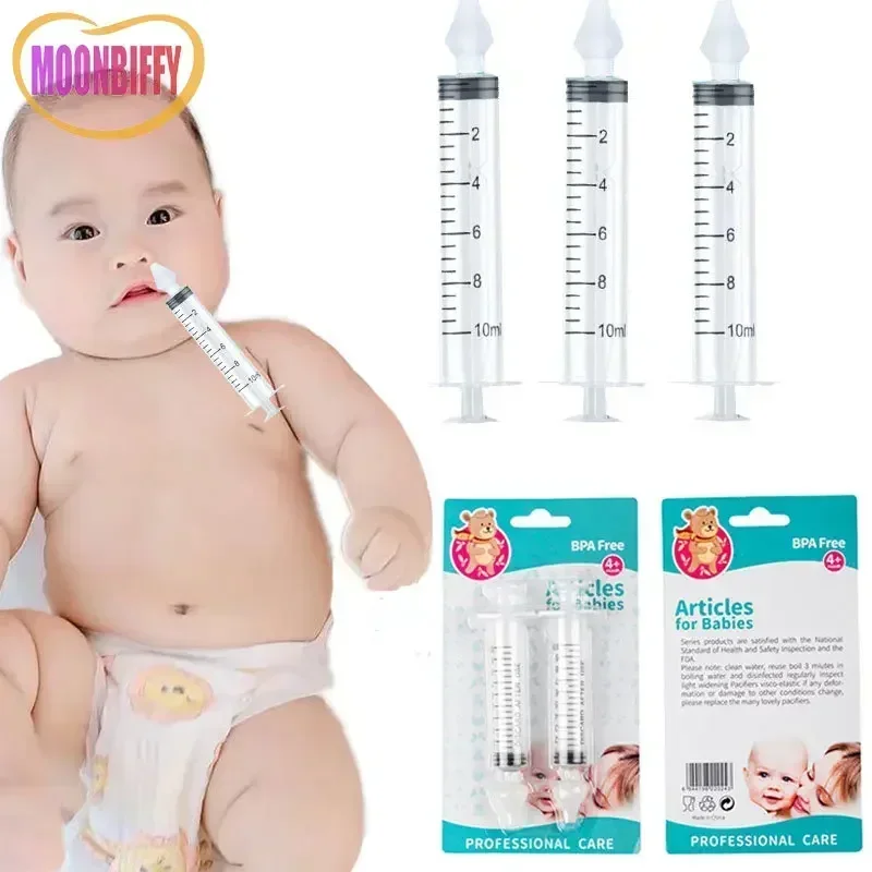 

10ML Nasal Aspirator Cleaner Syringe Baby Nose Washing for Children Baby Nose Cleaner Rhinitis Nasal Washer Needle Tube