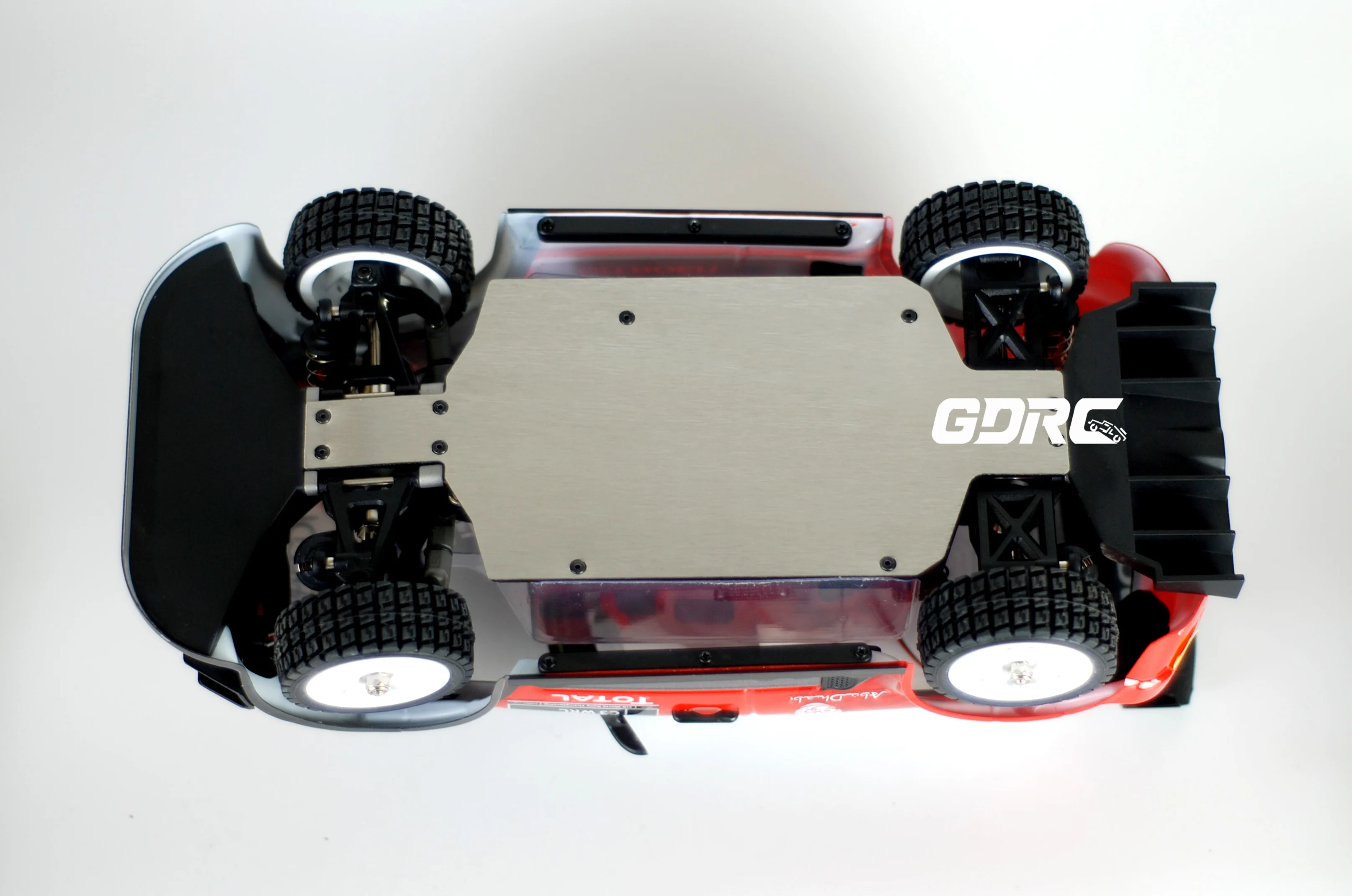 MJX 14303 14304 piezas de coche RC placa protectora de chasis armadura inferior resistente a los arañazos de acero inoxidable 14302