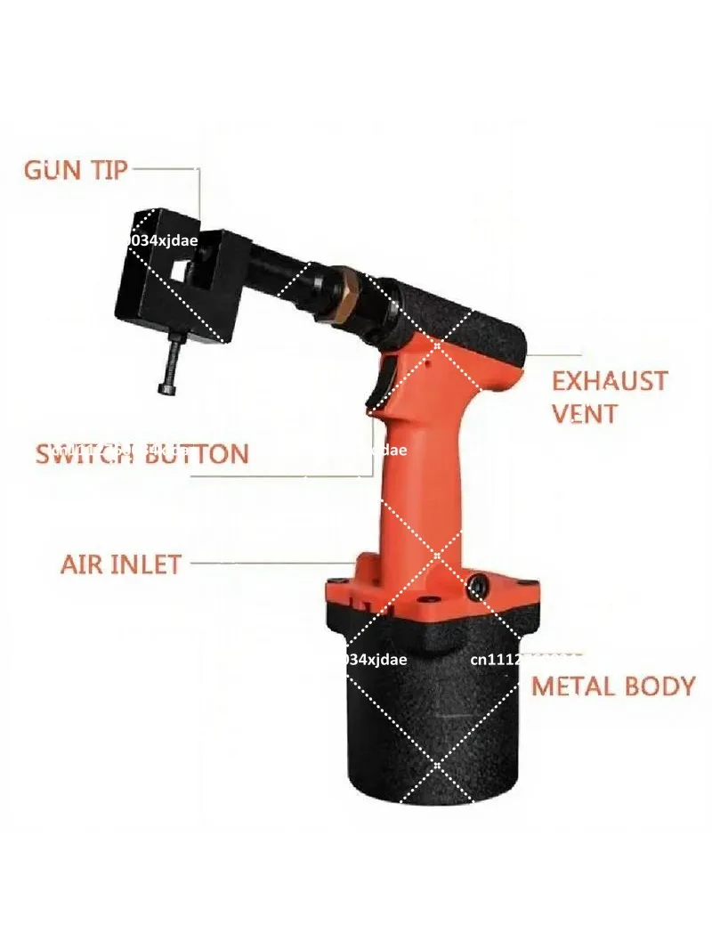 Pneumatic Hydraulic Air Valve Punching Machine for Iron Sheet Aluminum Metal Billboard Corner Code Punching Tool