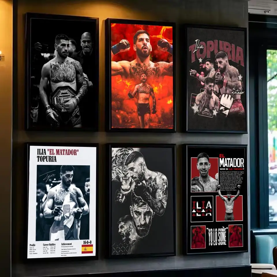 

Hot Athlete I-Ilia TopuriaS Poster For Living Room,bedroom,bar Wall Art Prints Paper Sticker Decoration Gifts