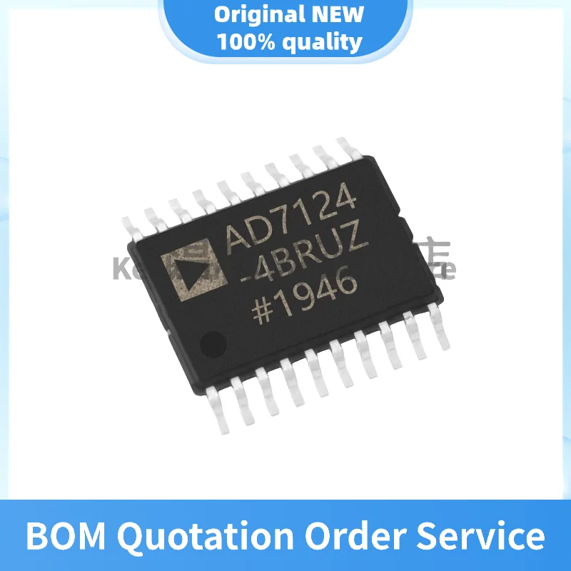 

AD7124-4BRUZ New original SMD TSSOP-24 AD71244BRUZ analog-to-digital converter ADC