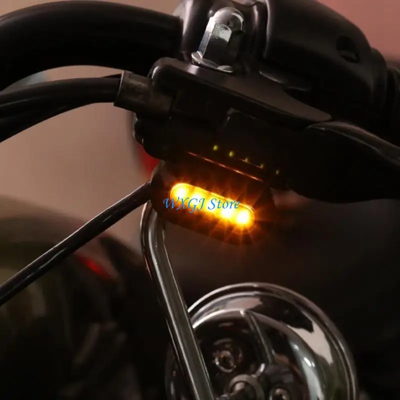 

37JE LED Motorcycle Front Lights Blinkers High Visibility for Night Riding