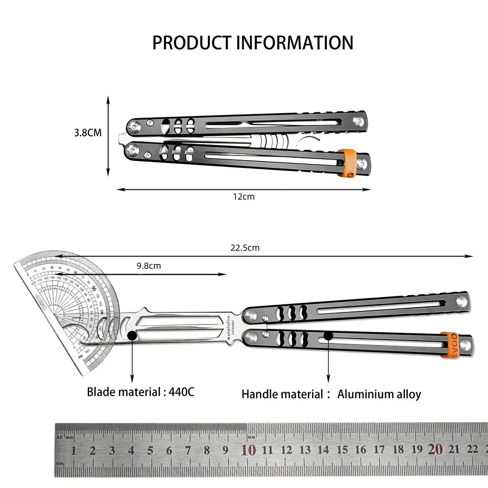 Novelty Tactical BM Training Folding Knife 440C Blade Aluminum Handle Outdoor Hunting Rescue Survival Portable Pocket Knife