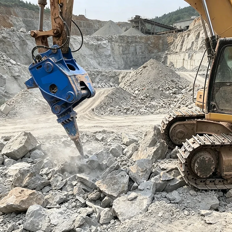 Heavy Equipment Breaker - كسارة صخور مخصصة عالية التردد للخدمة