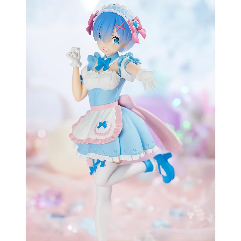 شخصيات الرسوم المتحركة الأصلية الأصلية إعادة: الحياة في عالم مختلف من Zero Rem&Ram Dream Maid نموذج ديكور سطح المكتب