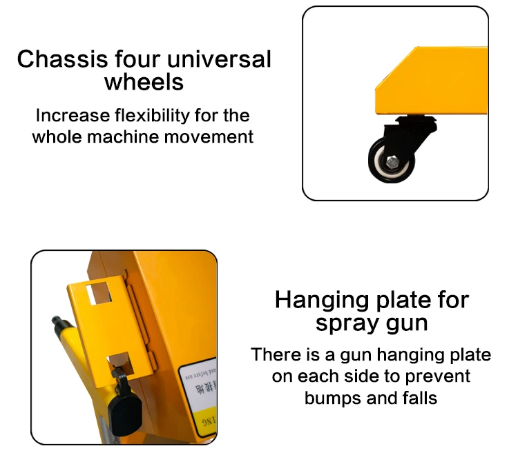 Intelligent Powder Spray Gun for Metal Coating Machine