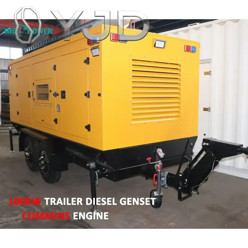 Price Industrial  100kw/kva 125kVA Diesel Generator Set with 1/3 Phase Auto Start for Villa Backup Power Solution