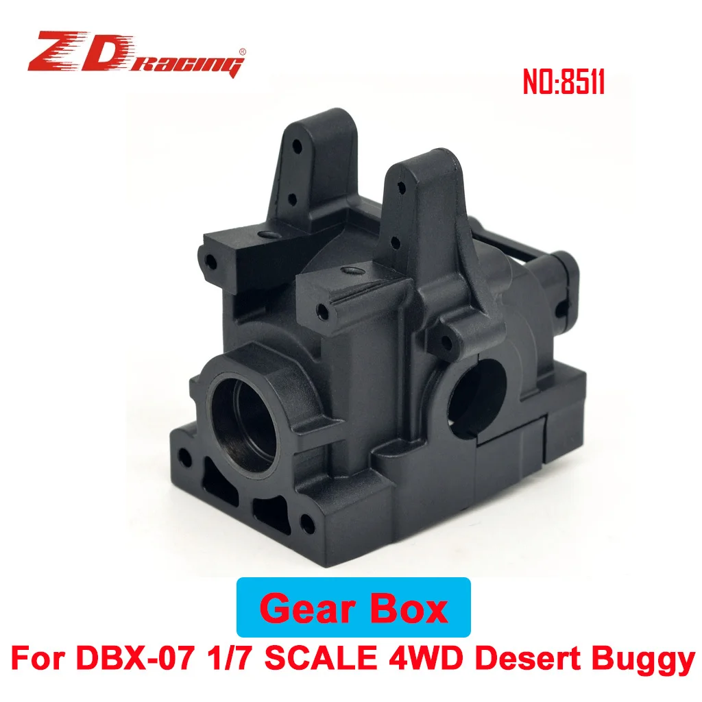 

ZD Racing Front/Rear Universal Gear Box Housing Shell Wave Box Case 8511 For 1/7 EX07 EX-07 DBX-07 DBX07 RC Buggy Drift Car Part