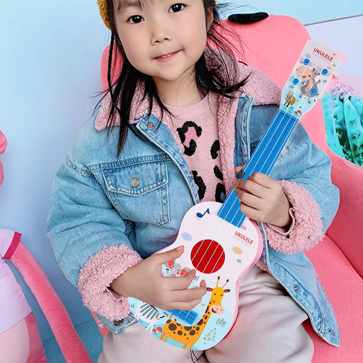 kids-instruments-children-music-toy-cartoon-animal-pattern-ukulele-toys-baby-musical