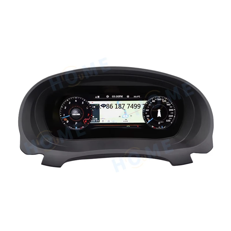 

LCD Speedometer Digital Dashboard for .. .6 6R GTI 2010-2012 Digital Trunking Instrument Cluster CockPit