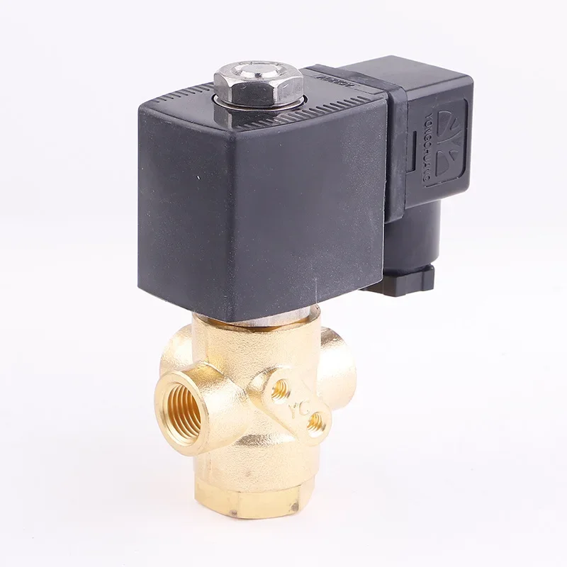 

Two-position three-way solenoid valve, intake valve accessories, pressure relief reversing direct-acting solenoid valve