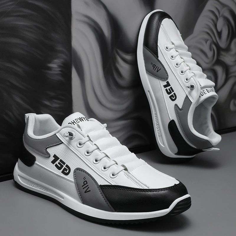 Кроссовки на шнуровке, мужская новая модная повседневная обувь, кроссовки без шнуровки, легкая спортивная обувь, универсальная модная спортивная обувь1
