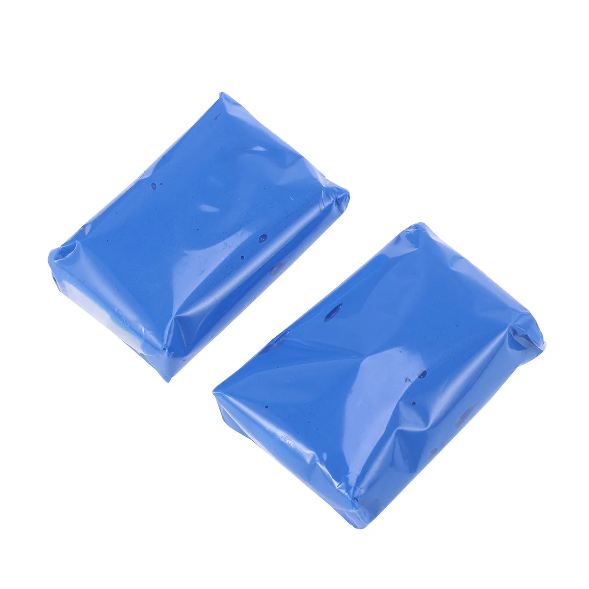2Pcs Car Clay Bar Soft Auto Detailing Cleaner Remove Rust Grease Insect Contamination Over-Spray for Professional Car Cleaning