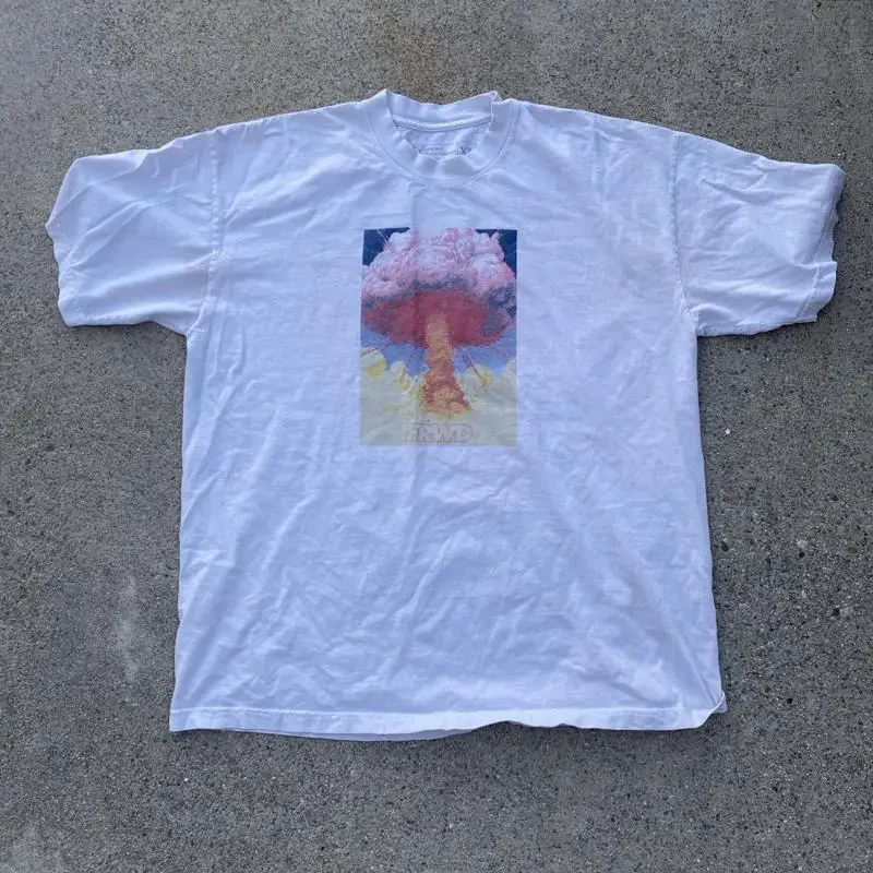 Forward Observation Group Shroom Cloud Nuke White T Shirt Men Äôs XL FOG Supdef