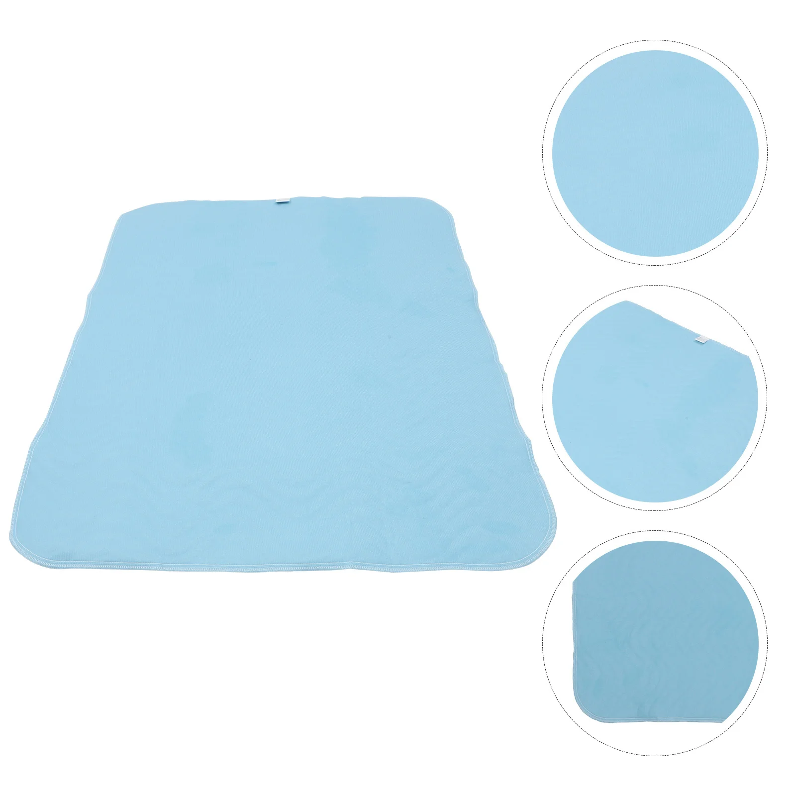 1 قطعة وسادة سرير مقاومة للماء قابلة لإعادة الاستخدام قابل للغسل الكبار حفاضات حصيرة لكبار السن النساء الحيض استخدام خفيفة الوزن طوي تغيير وسادة #4