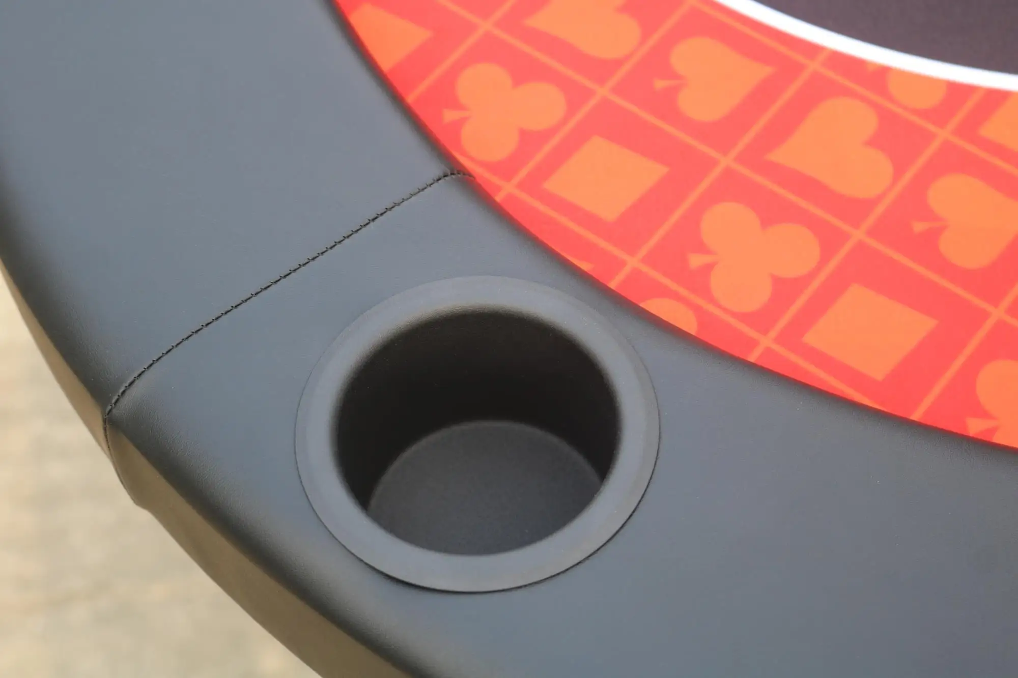 مصنع مخصص 6-10 مقاعد الصلب الساق طاولة البوكر تصميم سهل الطي تكساس عقد Em الجدول #4