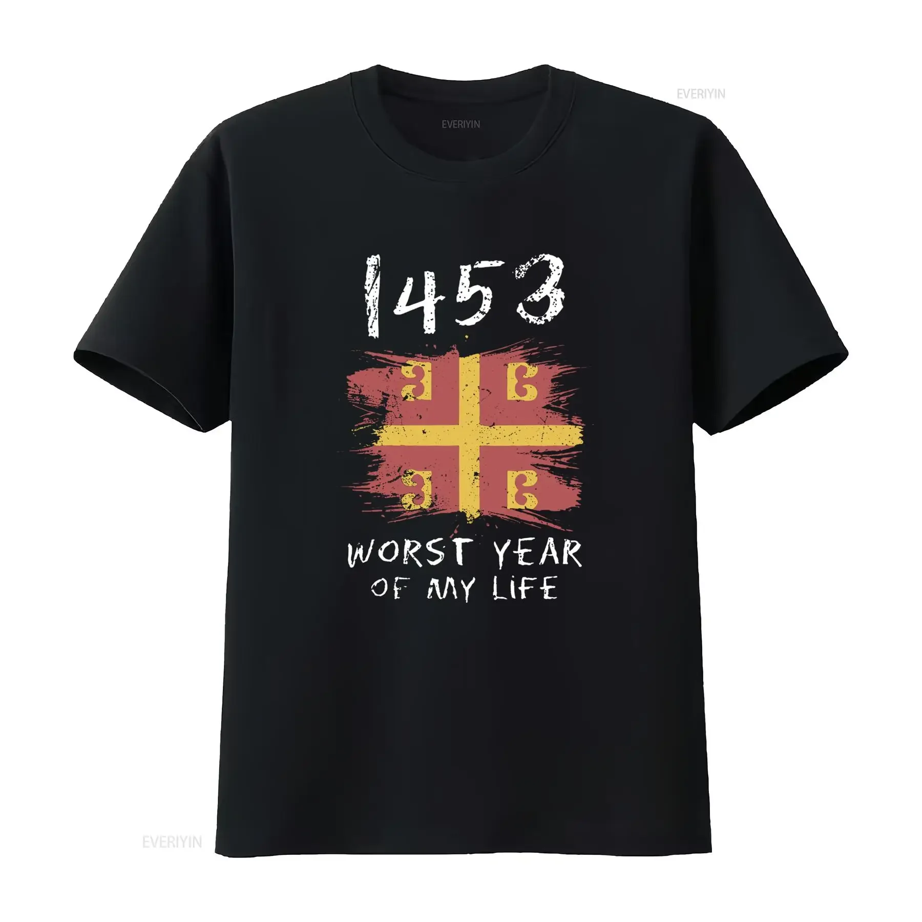 1453 Worst Year of My Life T Shirt Vintage Style with Bold Design for Unique Fashion Statement vintage Washed Comfortable
