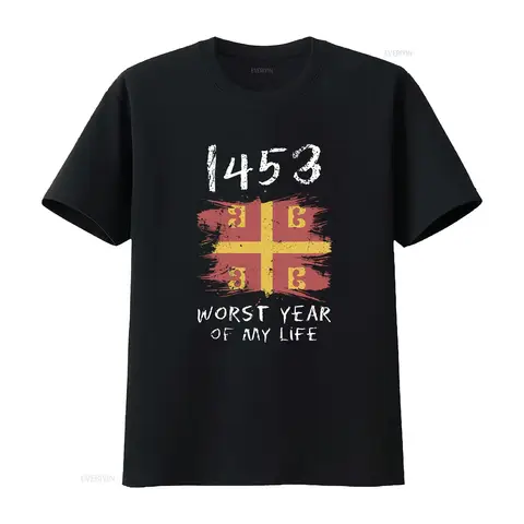 1453 Worst Year of My Life T Shirt Vintage Style with Bold Design for Unique Fashion Statement vintage Washed Comfortable