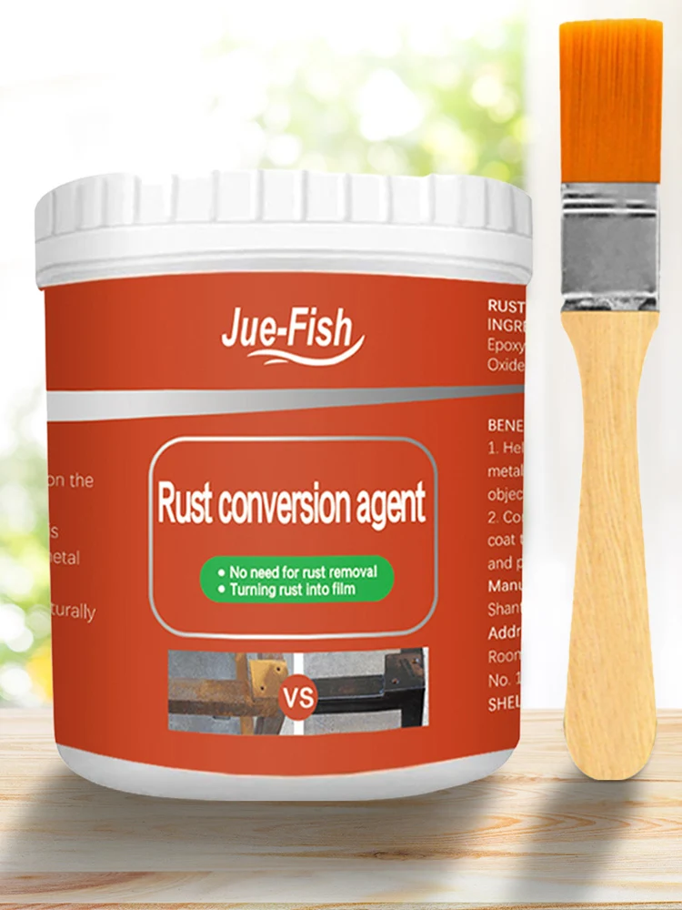 100/300g Metal Rust Remover Rust Removal Converter Waterproof Anti-Rust Paint Anti-corrosion Car Coating Primer Rust Inhibitor