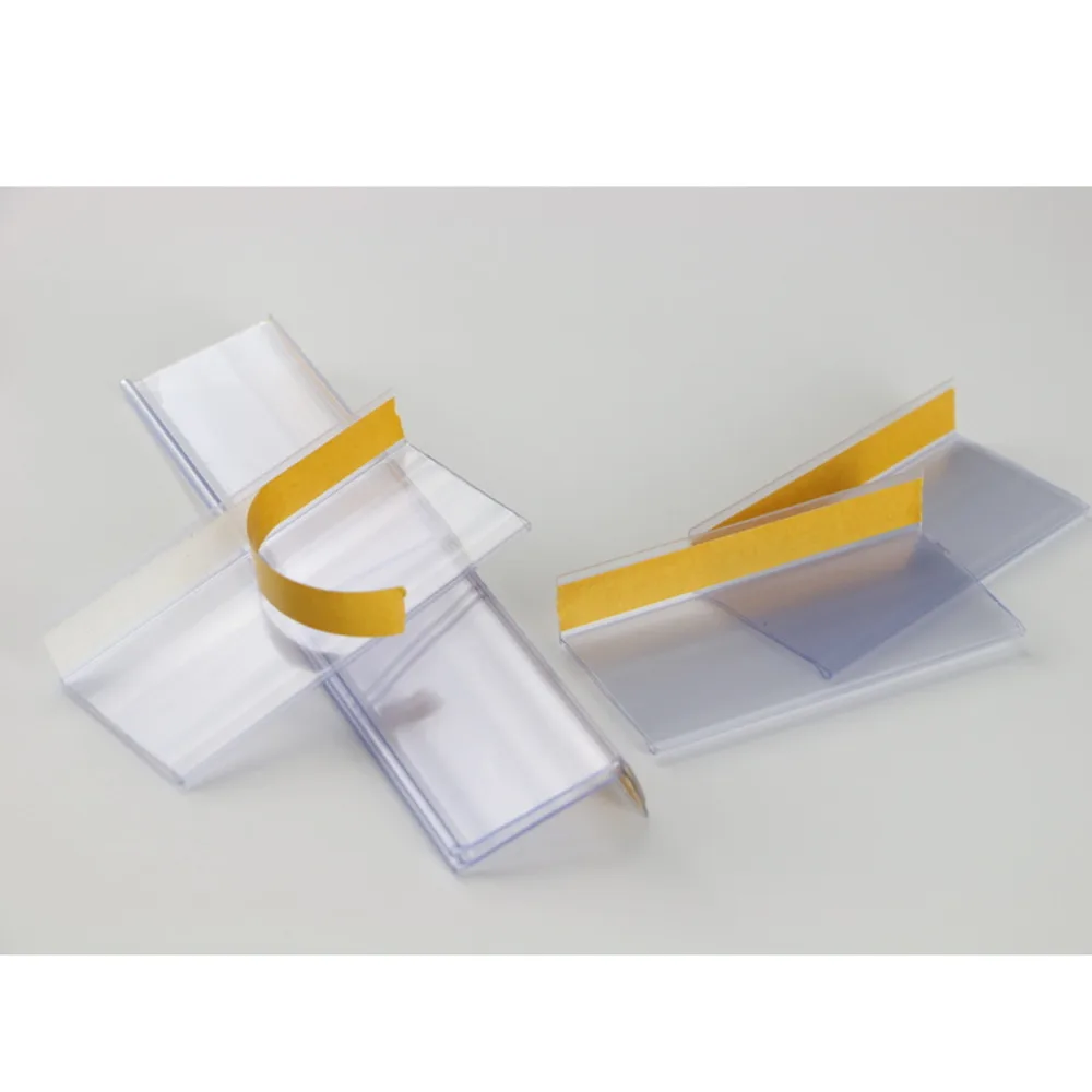 Pricing Paper Tag Clip Promotional Messages Sign Holder Displays Uncoated Tag Index Stock Holds Tickets Sleeve Protecter