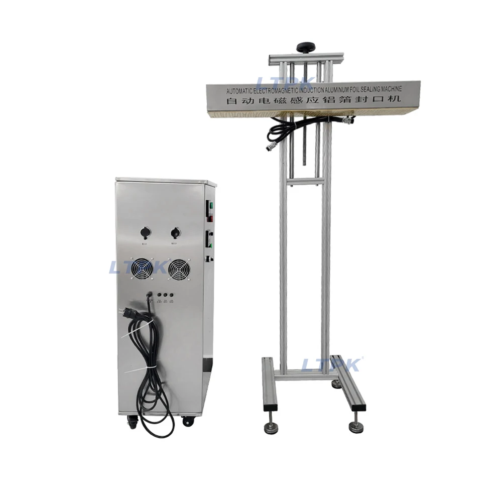 

XFY-2300S Semi-Automatic Non-metallic Electromagnetic Glass Bottle Honey Plastic Jar Cap Induction Aluminum Foil Sealing Machine