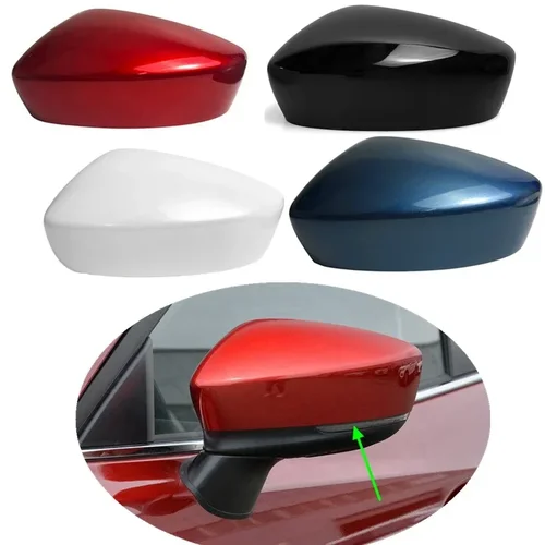 Imagen 1 del producto Tapa de la cubierta del espejo retrovisor Exterior del coche para MAZDA 3 2017 2018 2019