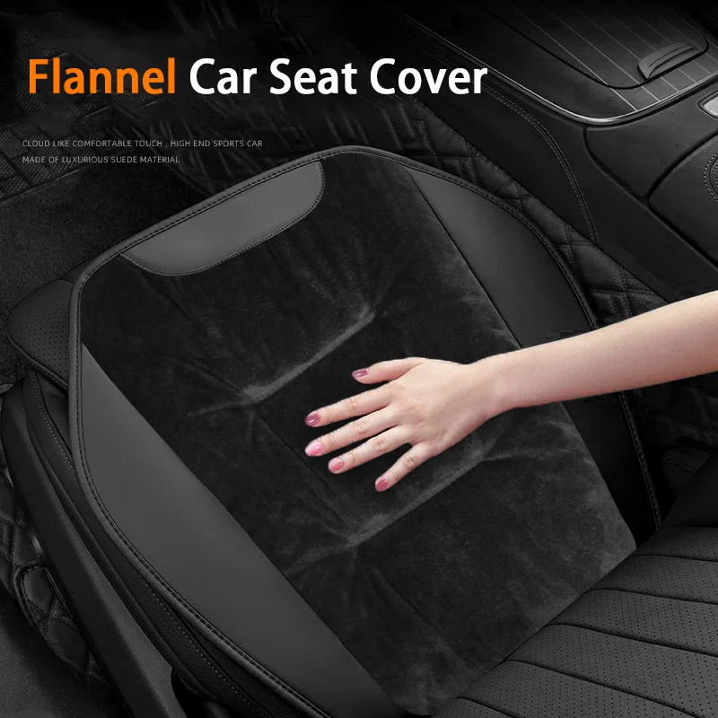 

Flannel Car Seat Cover Winter Warm Plush Front/Rear Seat Cushion For Opel Astra j Insignia Astra g Corsa Zafira b Mokka Vivaro