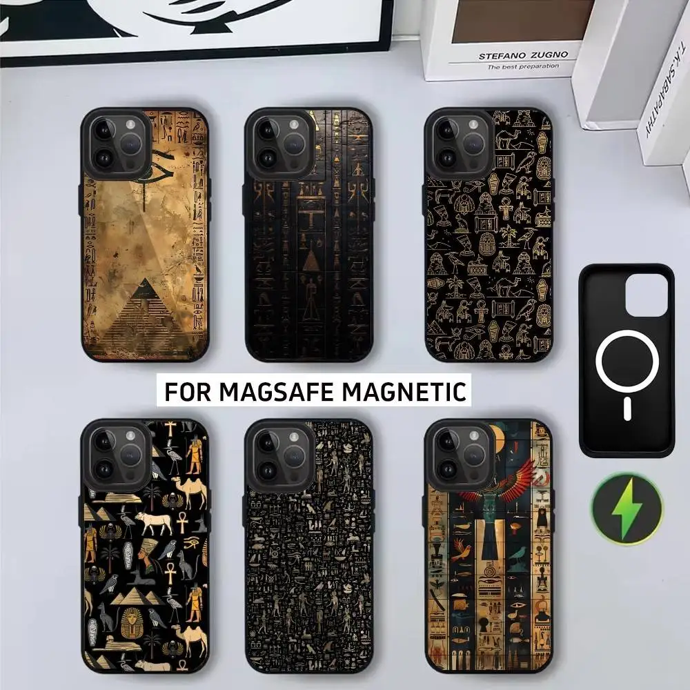 

A-Ancient E-Egyptian culture Phone Case For iPhone17,16,15,14,13,12,11 Plus,Pro Max Magnetic For Magsafe Wireless Charging