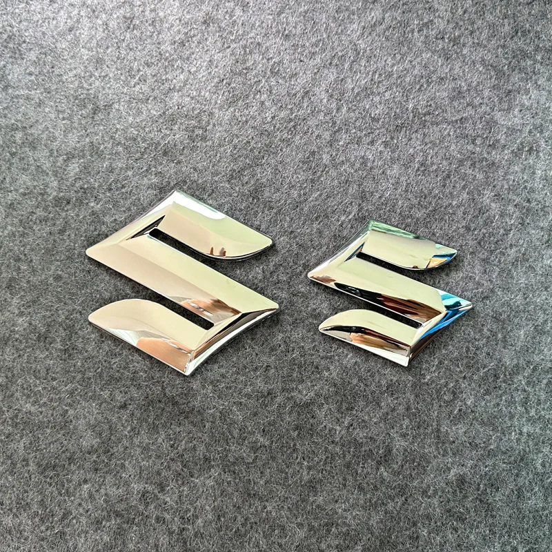 

for SUZUKI Swift Metal Alloy Car Front Emblem Rear Trunk Logo 3D Badge Steering Wheel Sticker Modified Letter Decoration