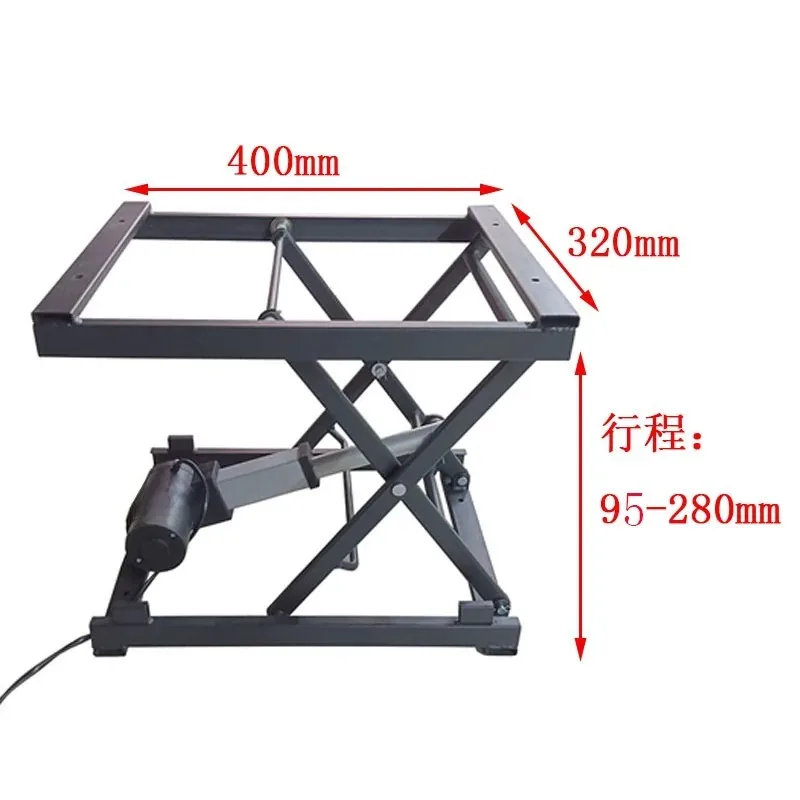 Electric Lifting Table Frame X-Shape Height Adjustable for Coffee Desk Work