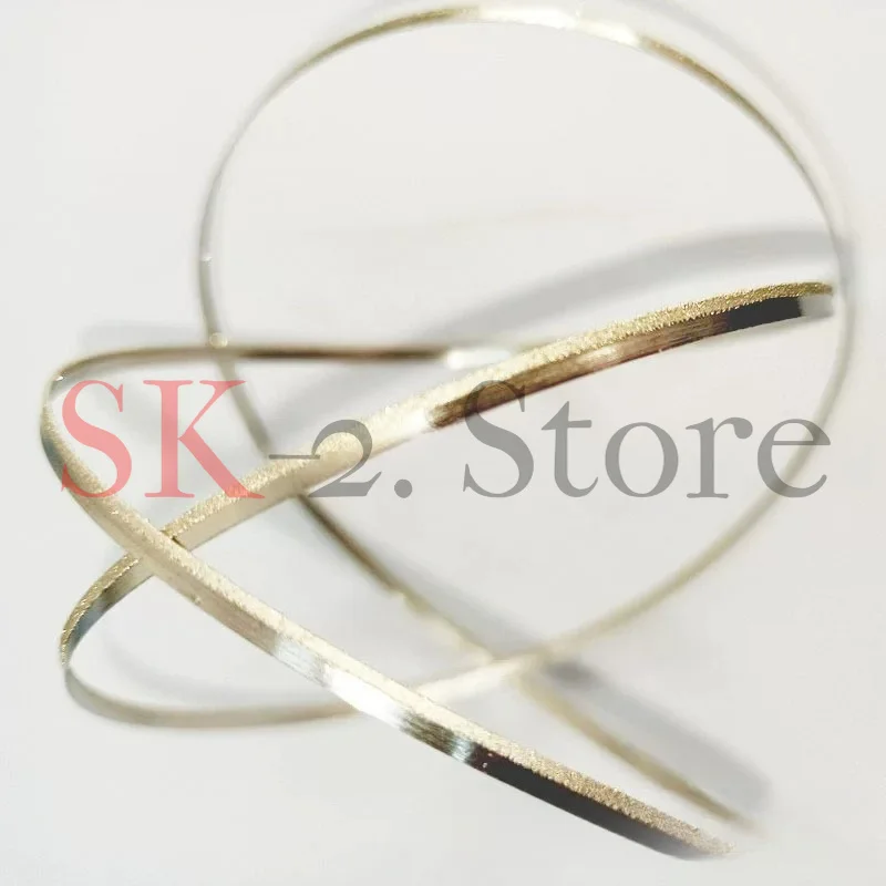 Stainless steel band saw blade cutting glass diamond saw blade