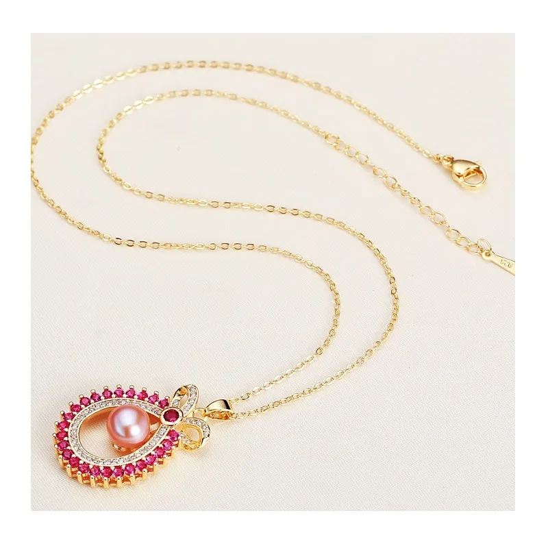 

Jewelry Pearl Pendant Necklace Jewelry Fashion Versatile Temperament Clavicle Chain Freshwater Pearl Necklace Women