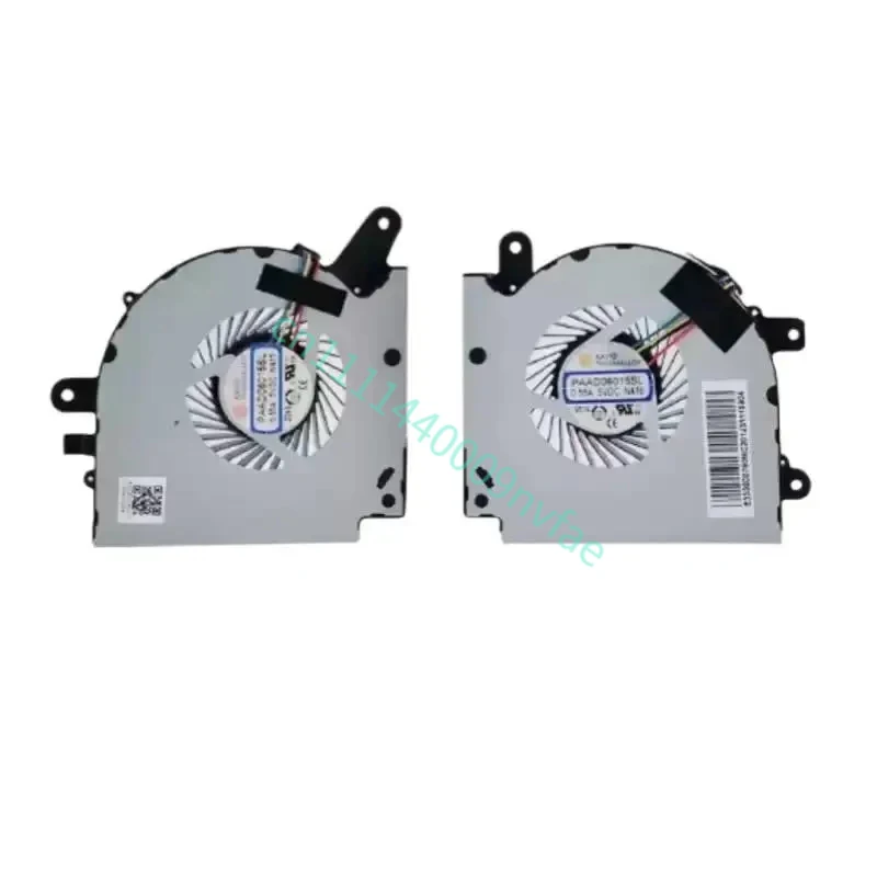 Original Laptop CPU GPU Cooling Fan for MSI Bravo 17 A4DDR Br MS-17FK MS17FK DC 5V N415 N416 0.2