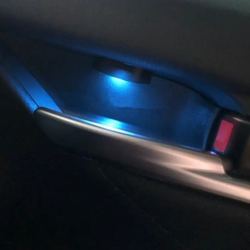Dla Toyota CAMRY 2018 2019 2020 2021 miska wewnętrznego drzwiowego miska uchwyt nastrojowa lampa Led dekoracyjna lampa otoczenia samochodu