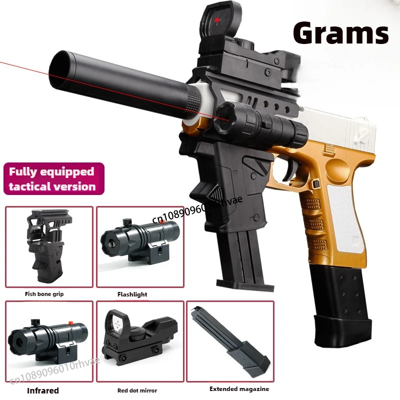 Pistolet à balle molle M1911, jouet pour enfants, Simulation de balle, jouet pour garçon sous la pistolet à Clip, cadeau de noël 2025